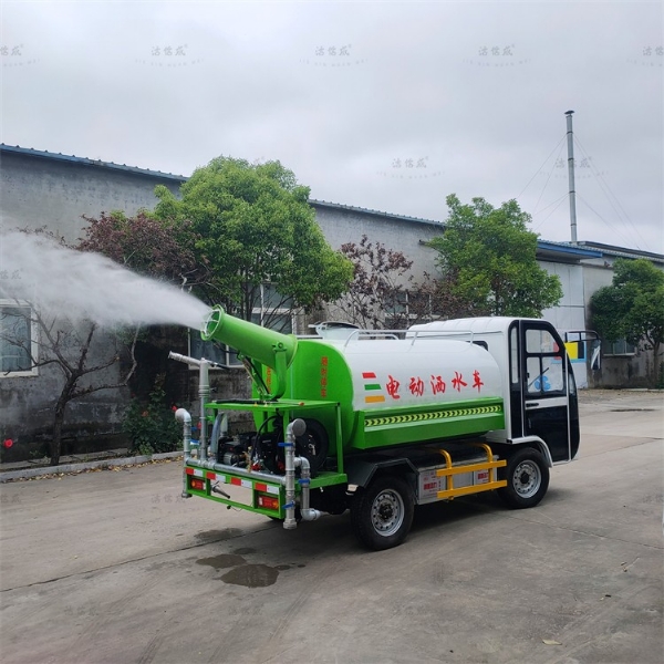 六合一觀光電動四輪灑水車