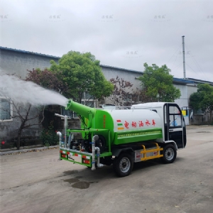 六合一觀光電動四輪灑水車